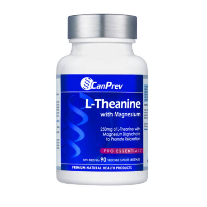 CanPrev L-Theanine with Magnesium 90 Caps