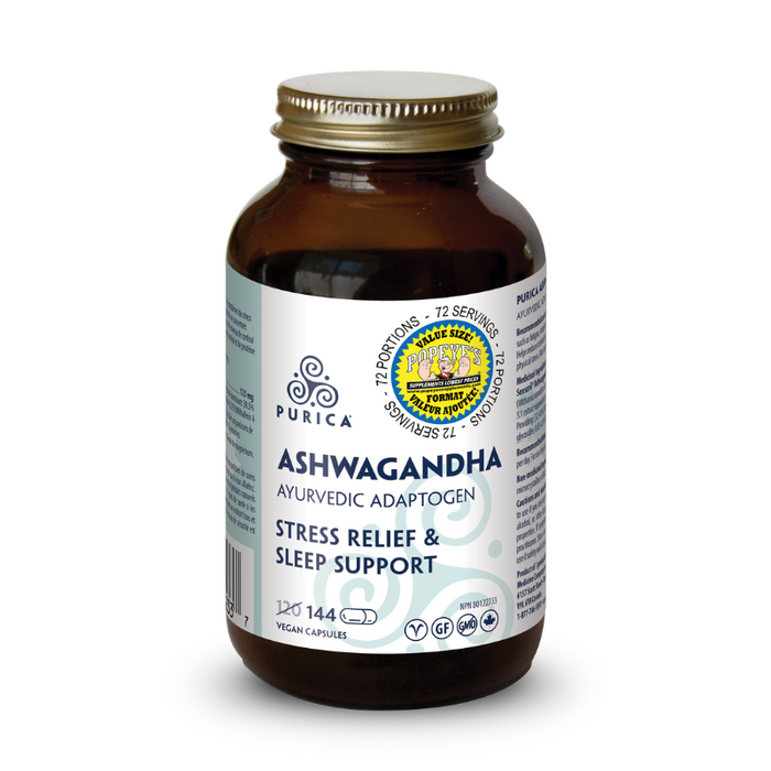 Purica Ashwagandha Value Size 144 Capsules