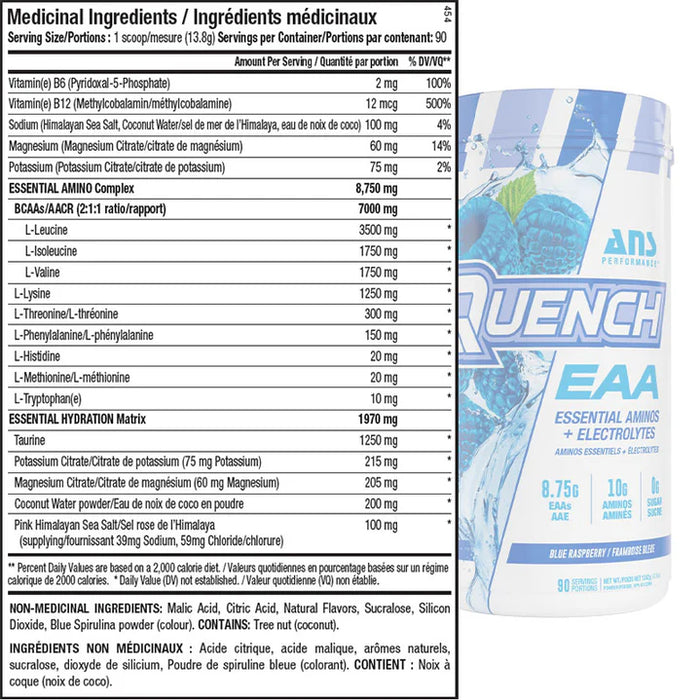 ANS Quench EAA 90 Servings