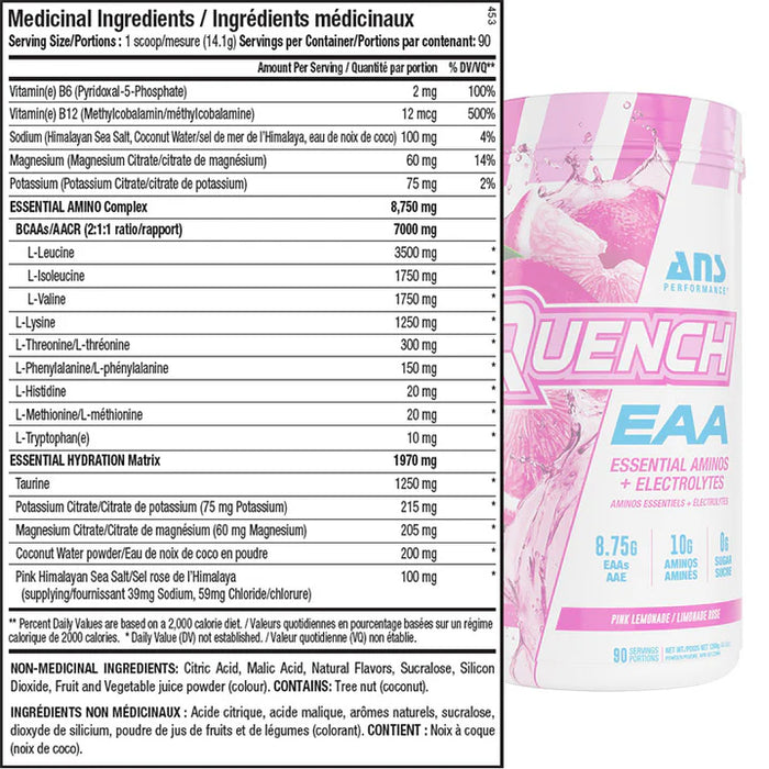 ANS Quench EAA 90 Servings