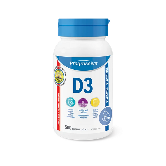 Progressive Vitamin D Value Size