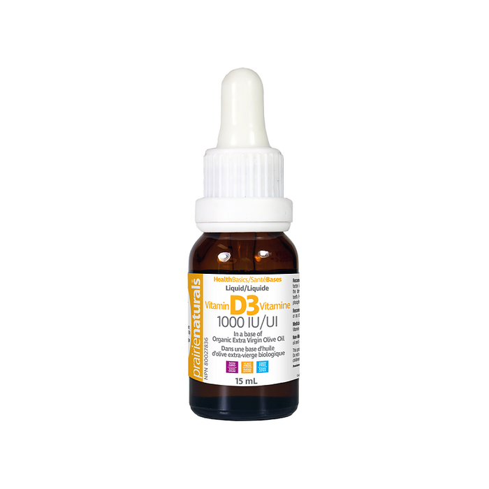 Prairie Naturals Vitamin D Drops 15 ml