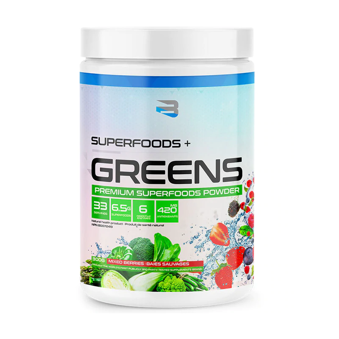 Believe Superfoods+ GREENS 300g