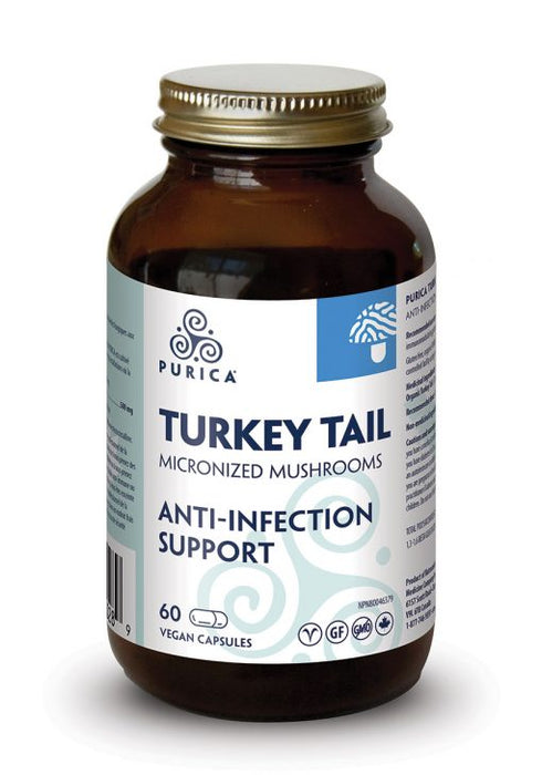 Purica Turkey Tail 500mg 60 Capsules