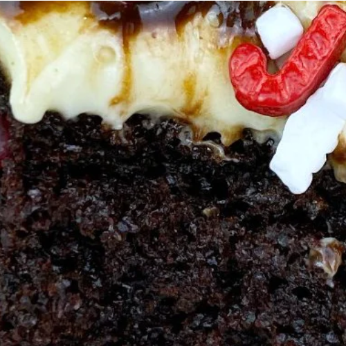 DECADENT CHRISTMAS BROWNIES