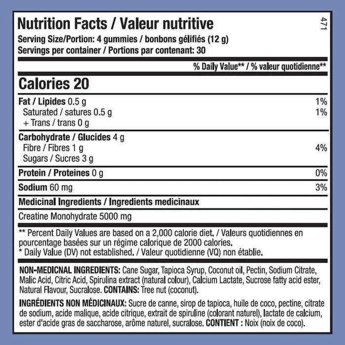 ANS Creatine Gummies - 120 Gummies