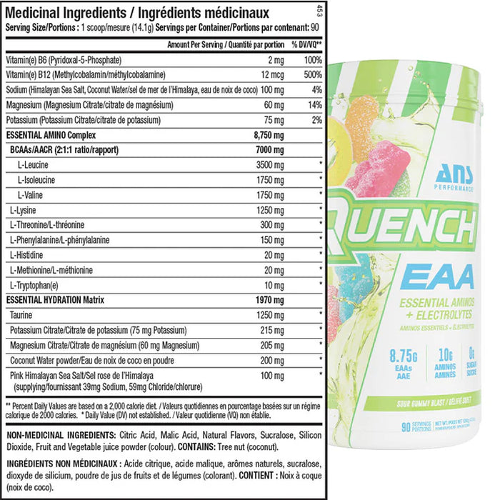ANS Quench EAA 90 Servings