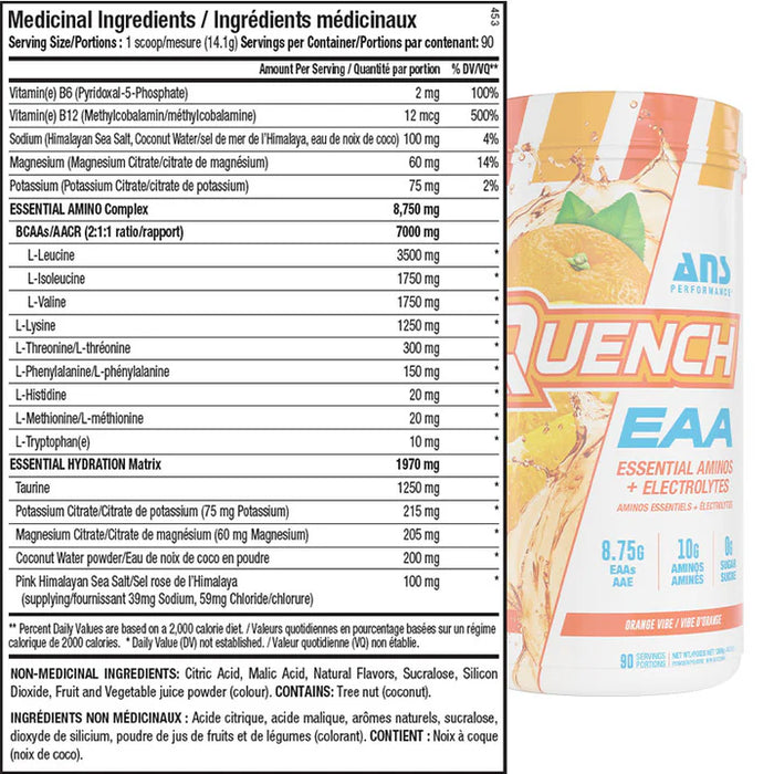 ANS Quench EAA 90 Servings