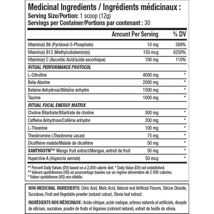 ANS Ritual 30 Serving