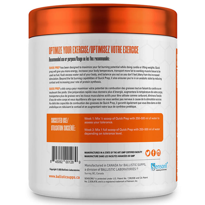 Ballistic Labs Quick Prep 120g