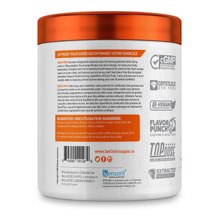 Ballistic Labs Quick Prep 120g