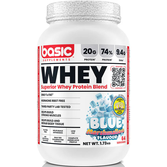 Basic Supplements Whey 4lb Value Size