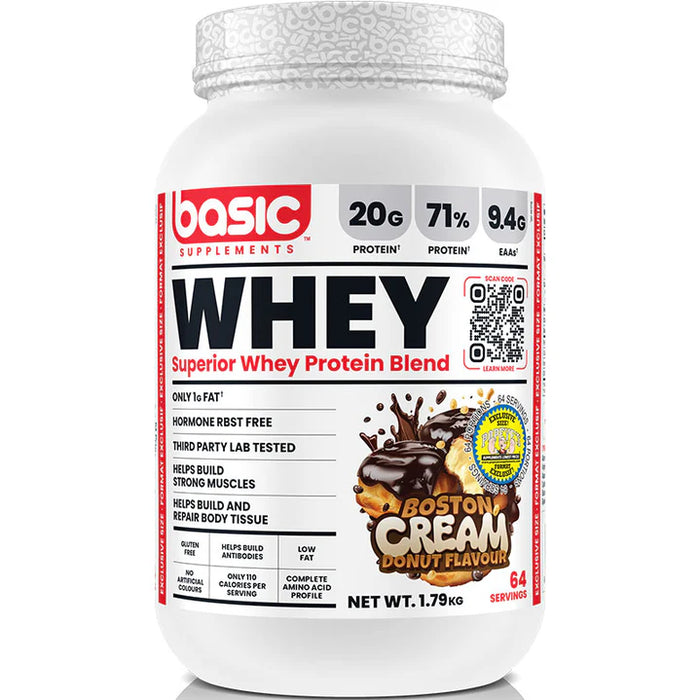 Basic Supplements Whey 4lb Value Size