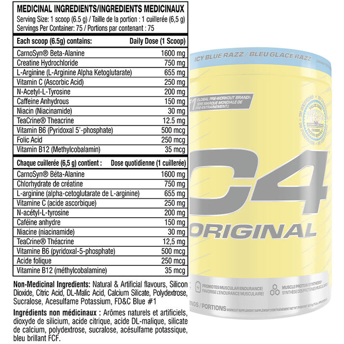 Cellucor C4 Original Value Size 75 Servings
