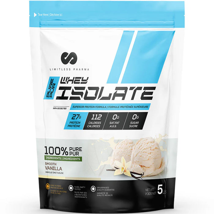 Limitless Pharma Whey Isolate 5lb