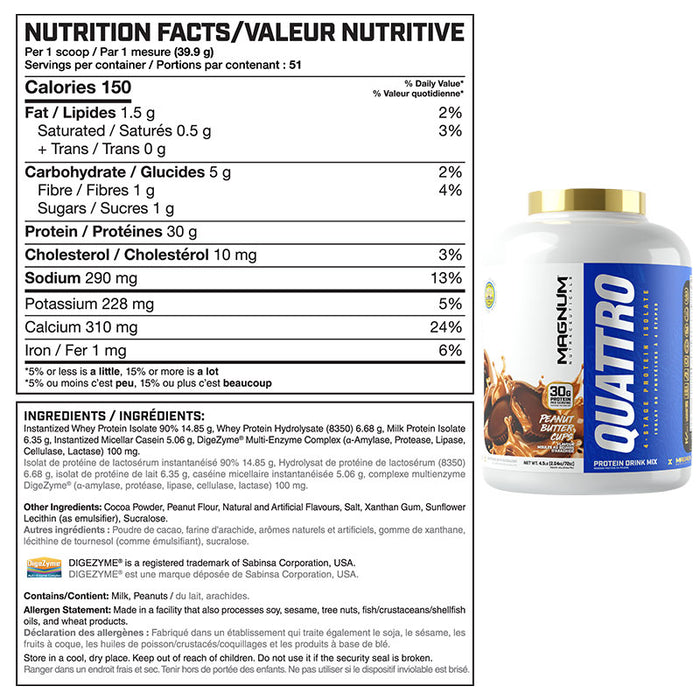 Magnum Quattro 4.5lb Value Size