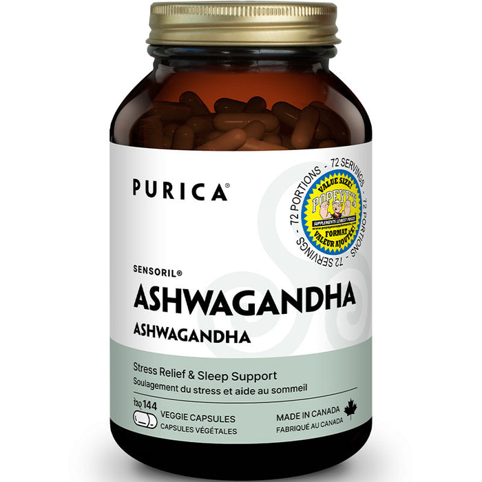 Purica Ashwagandha Value Size 144 Capsules