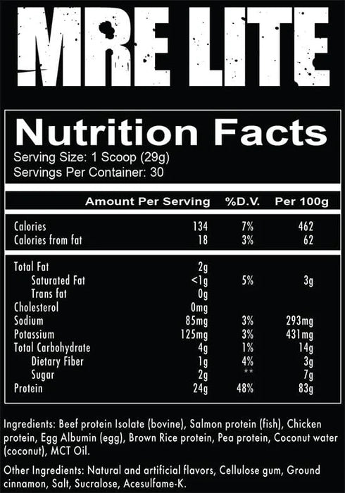 Redcon1 MRE Lite 1.92lb