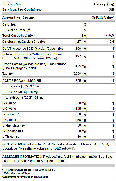 Allmax A Cuts 210g