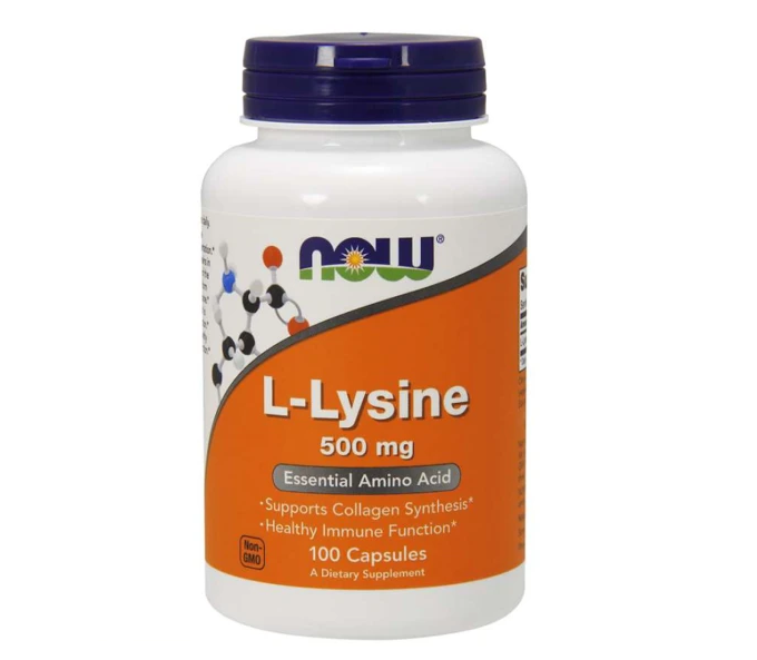 NOW L-Lysine 500mg 100 Cap