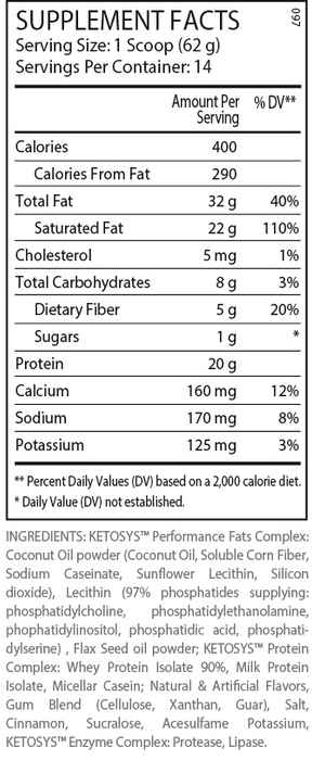 ANS Keto Shake 2lb