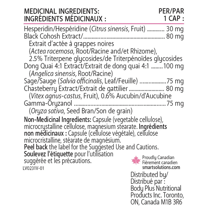 SmartSolutions Menosmart 120 Capsules