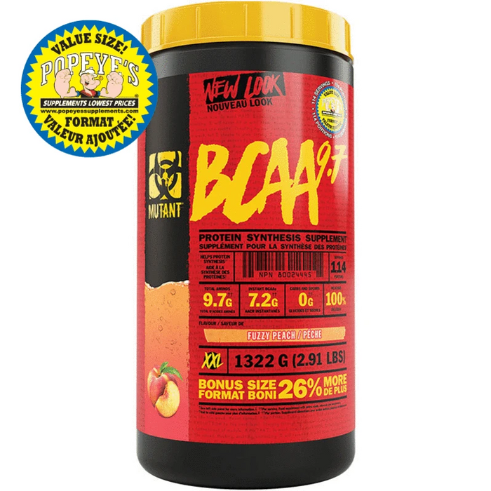 Mutant BCAA Value Size 114 Serving