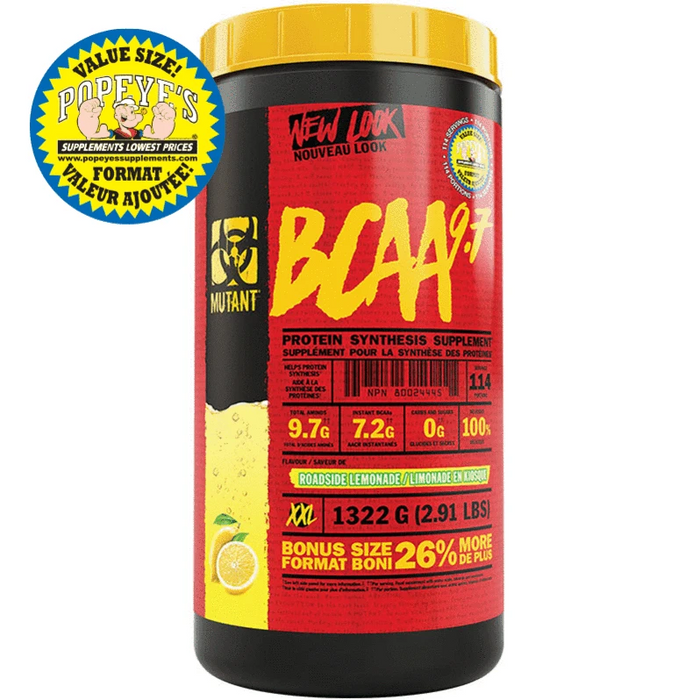 Mutant BCAA Value Size 114 Serving