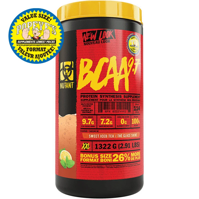 Mutant BCAA Value Size 114 Serving