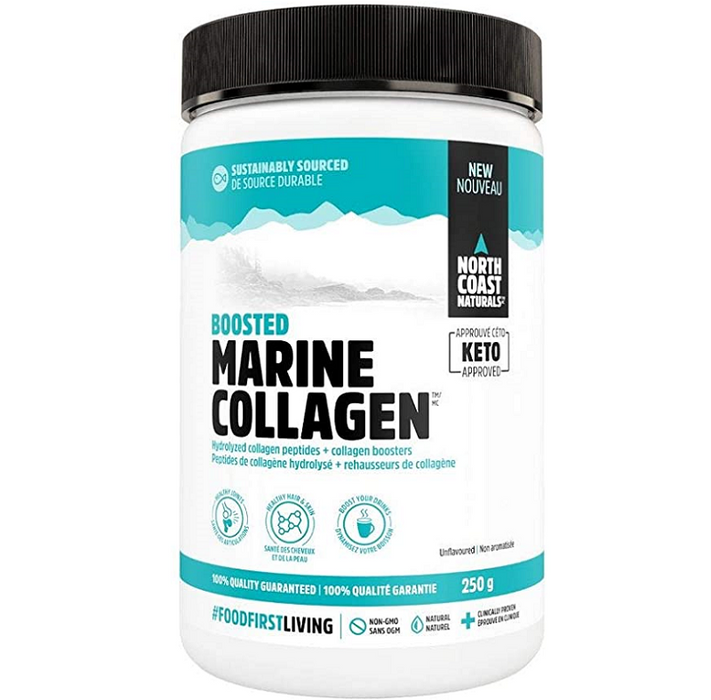 North Coast Naturals Boosted Marine Collagen 250g