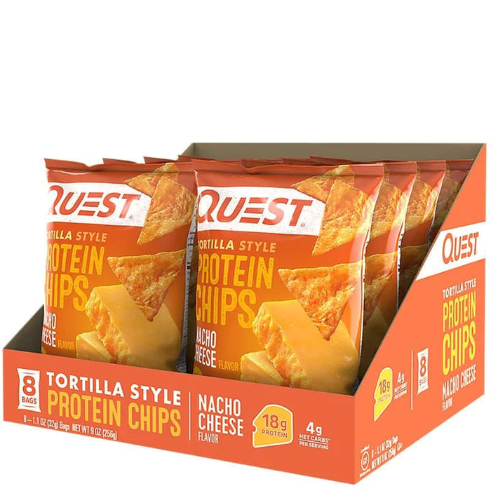 Quest Chips Box of 8