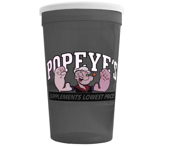 Popeye's Cup and Lid