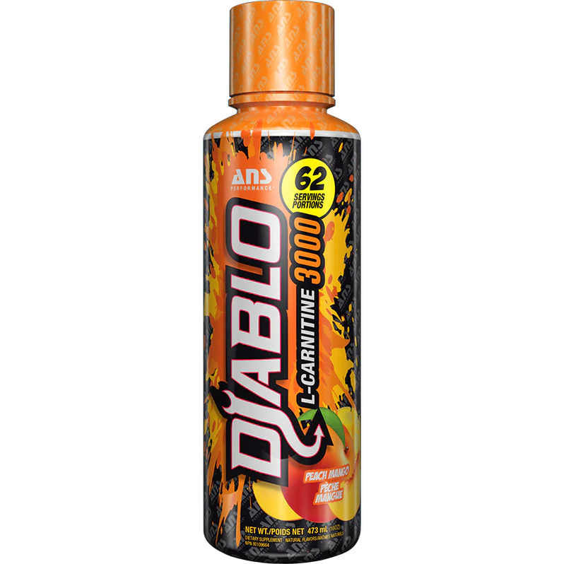 ANS Diablo Liquid Carnitine 473ml  Popeye's Supplements BC